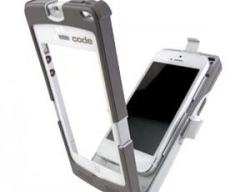 CR4405 iPhone 5 barcode reading sled